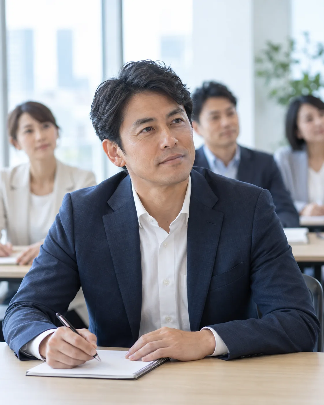 研修を受けるマネージャー